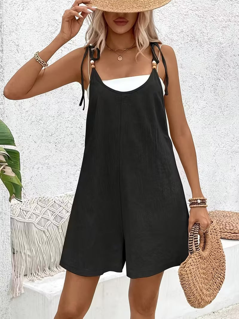 Seaside Bliss Tie-Strap Jumpsuit