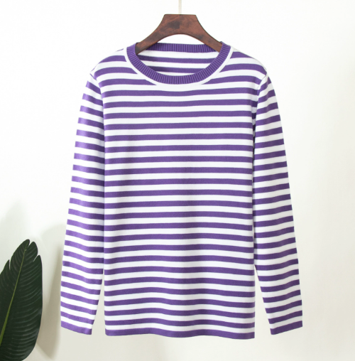 Coastal Inspiration Striped Knit Top