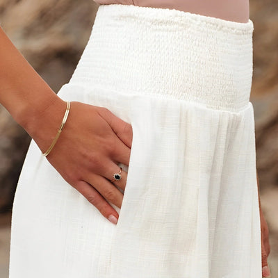 Seaside Serenity Wide-Leg Pants