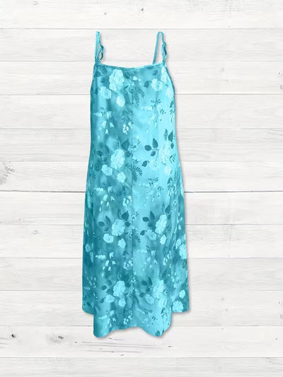 Serene Bloom Split Detail Maxi Dress