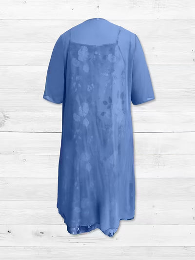 Serene Bloom Split Detail Maxi Dress