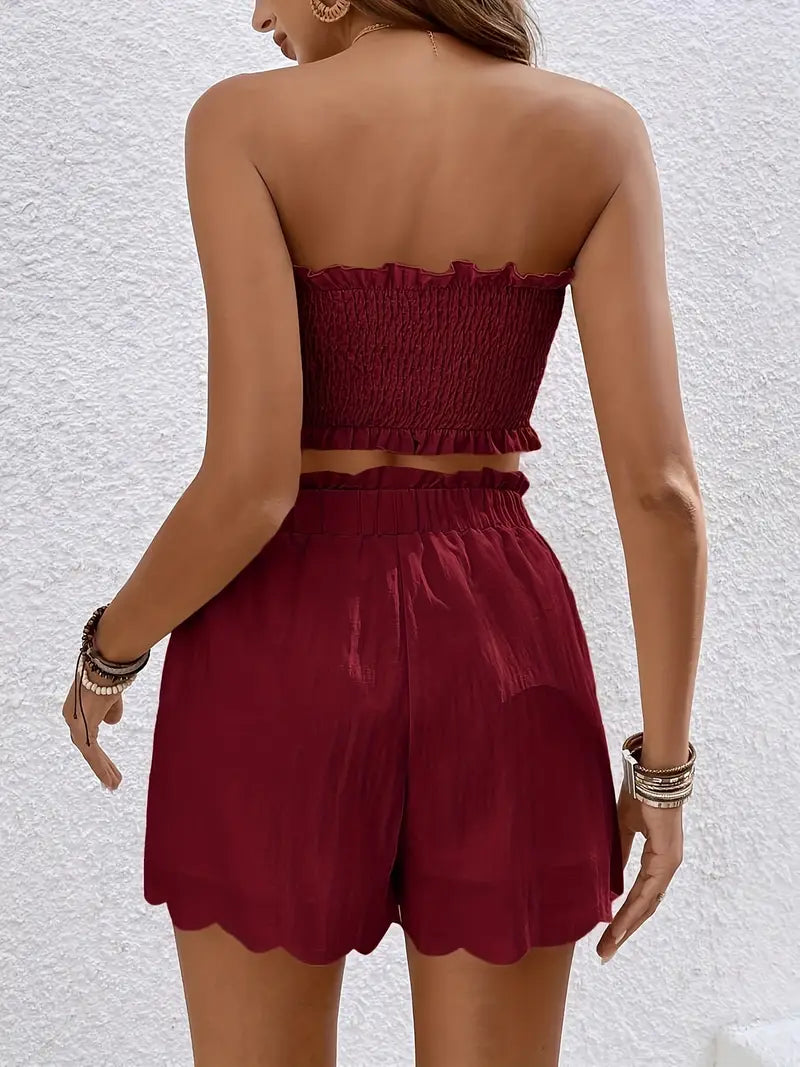 Serene Charm Bow Front Co-Ord Set