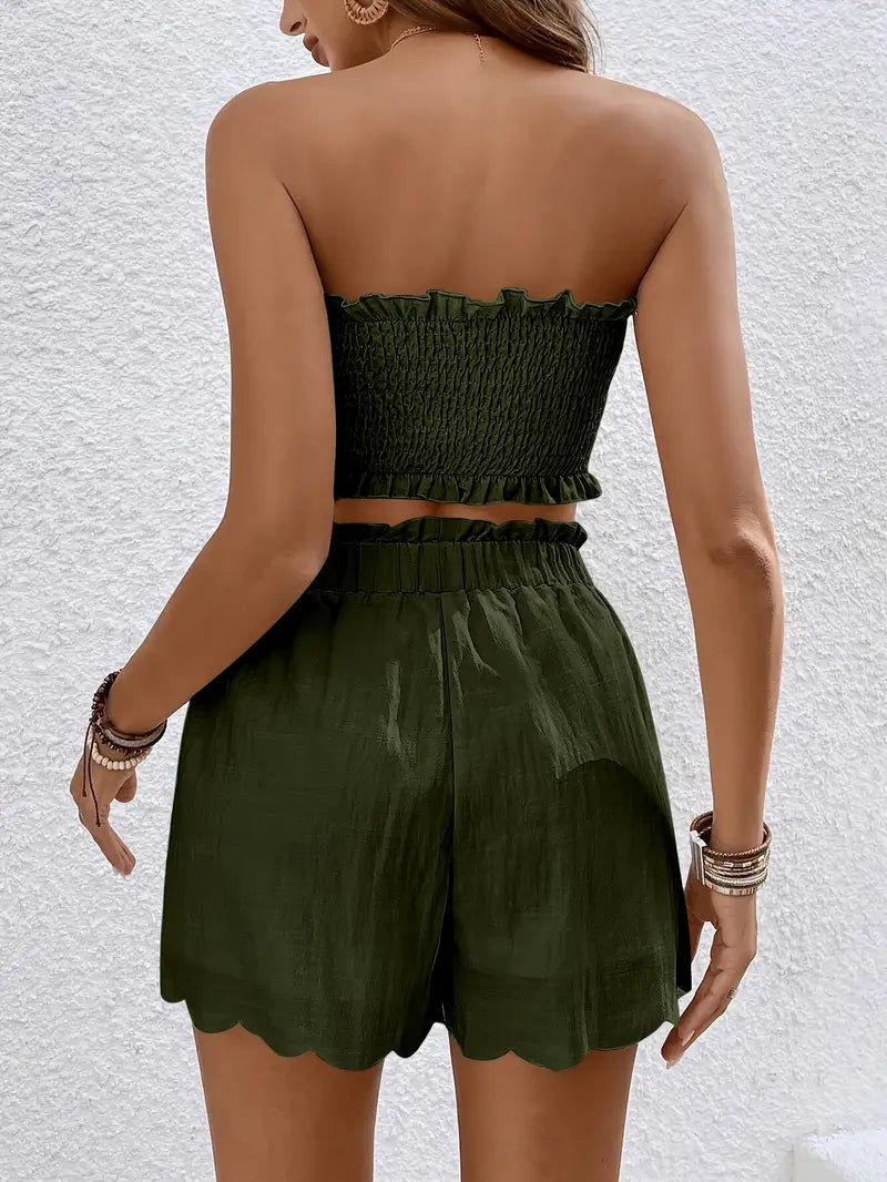 Serene Charm Bow Front Co-Ord Set