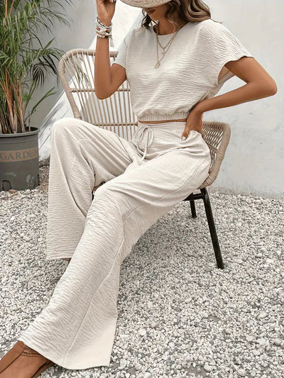 Serene Ribbed Lounge Set