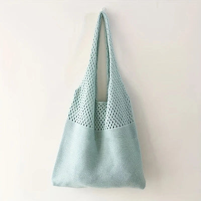 Serene Escape Mesh-Knit Shoulder Bag