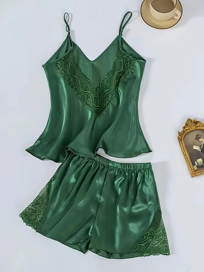 Serene Nights Lace Trim Sleep Set