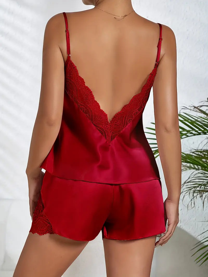 Serene Nights Lace Trim Sleep Set