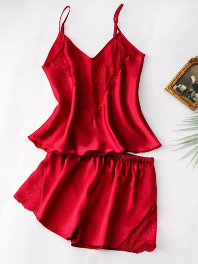 Serene Nights Lace Trim Sleep Set