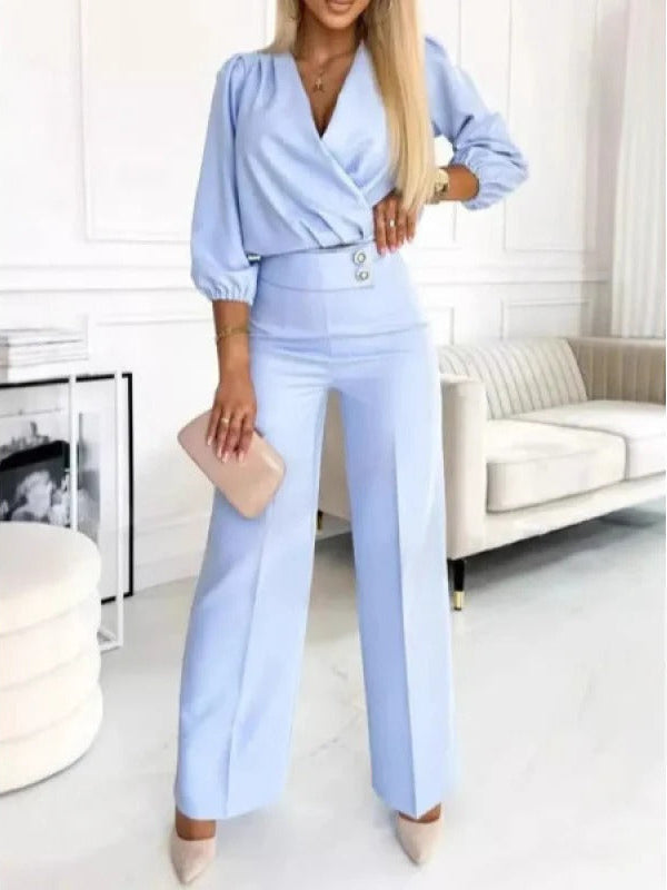 Sleek Allure High-Waist Jumpsuit