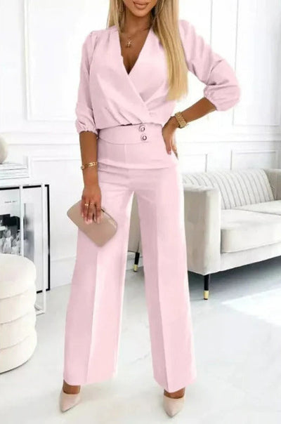 Sleek Allure High-Waist Jumpsuit