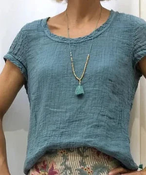 Soft Grace Crinkle T Shirt