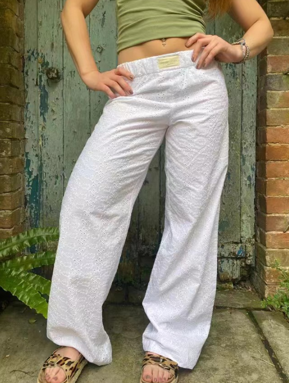 Soft Whimsy Pinstripe Lounge Pant