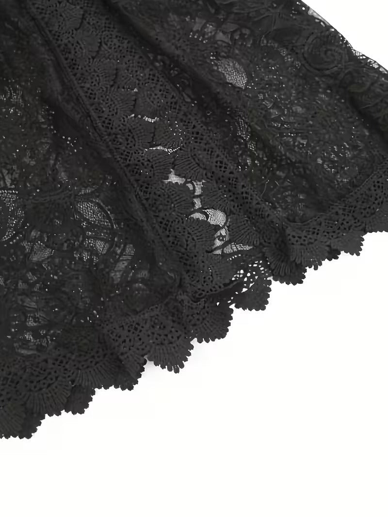 Sunlit Mirage Boho Mini Dress