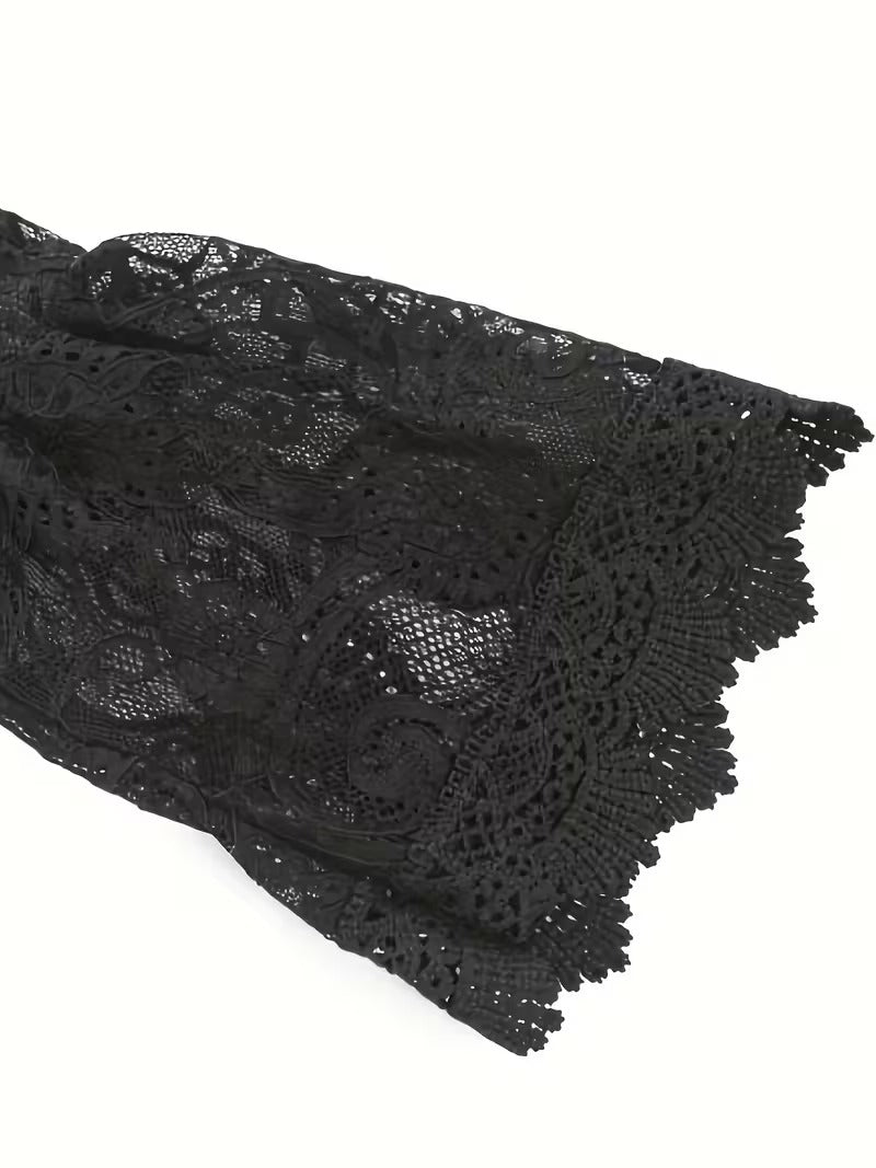 Sunlit Mirage Boho Mini Dress