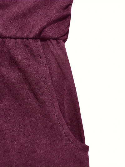 Sunset Strapless Pocketed Maxi Dress