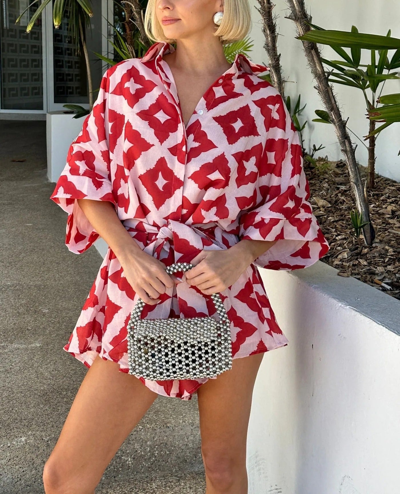 Sunset Escape Wrapped Waist Set