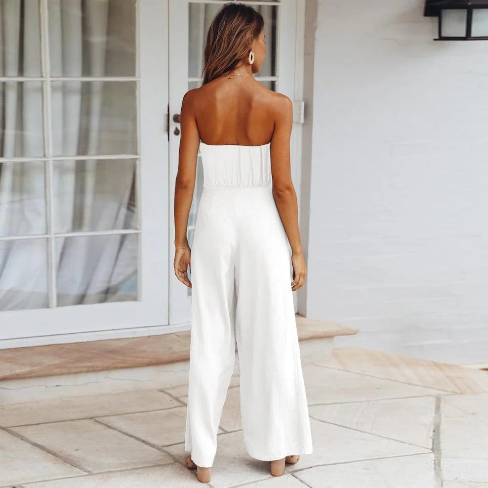 Sunset Promise Tie-Front Jumpsuit