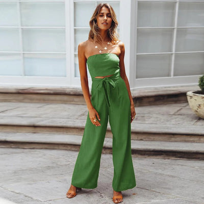 Sunset Promise Tie-Front Jumpsuit
