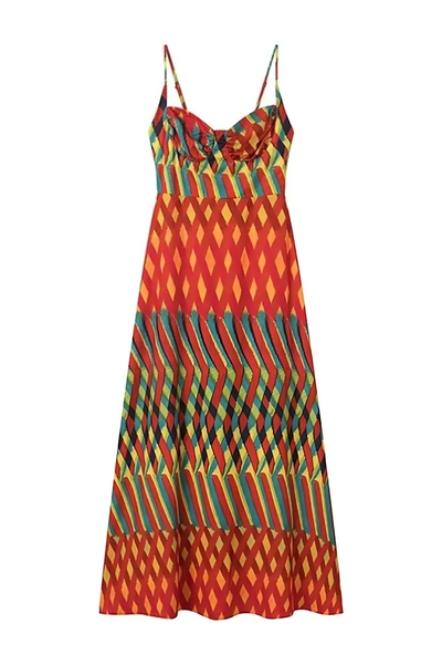 Colourful Bohemian Maxi Dress