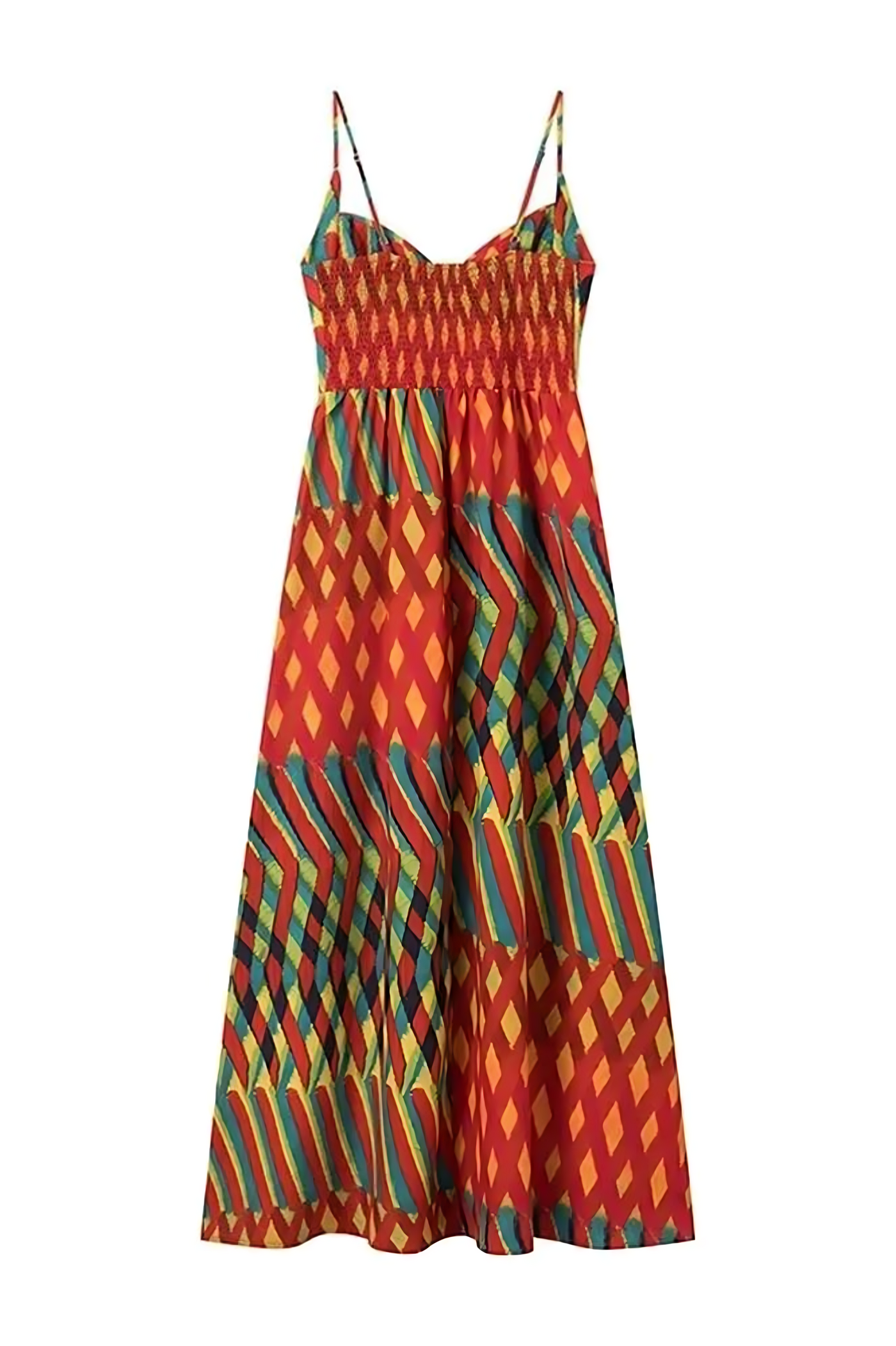 Colourful Bohemian Maxi Dress