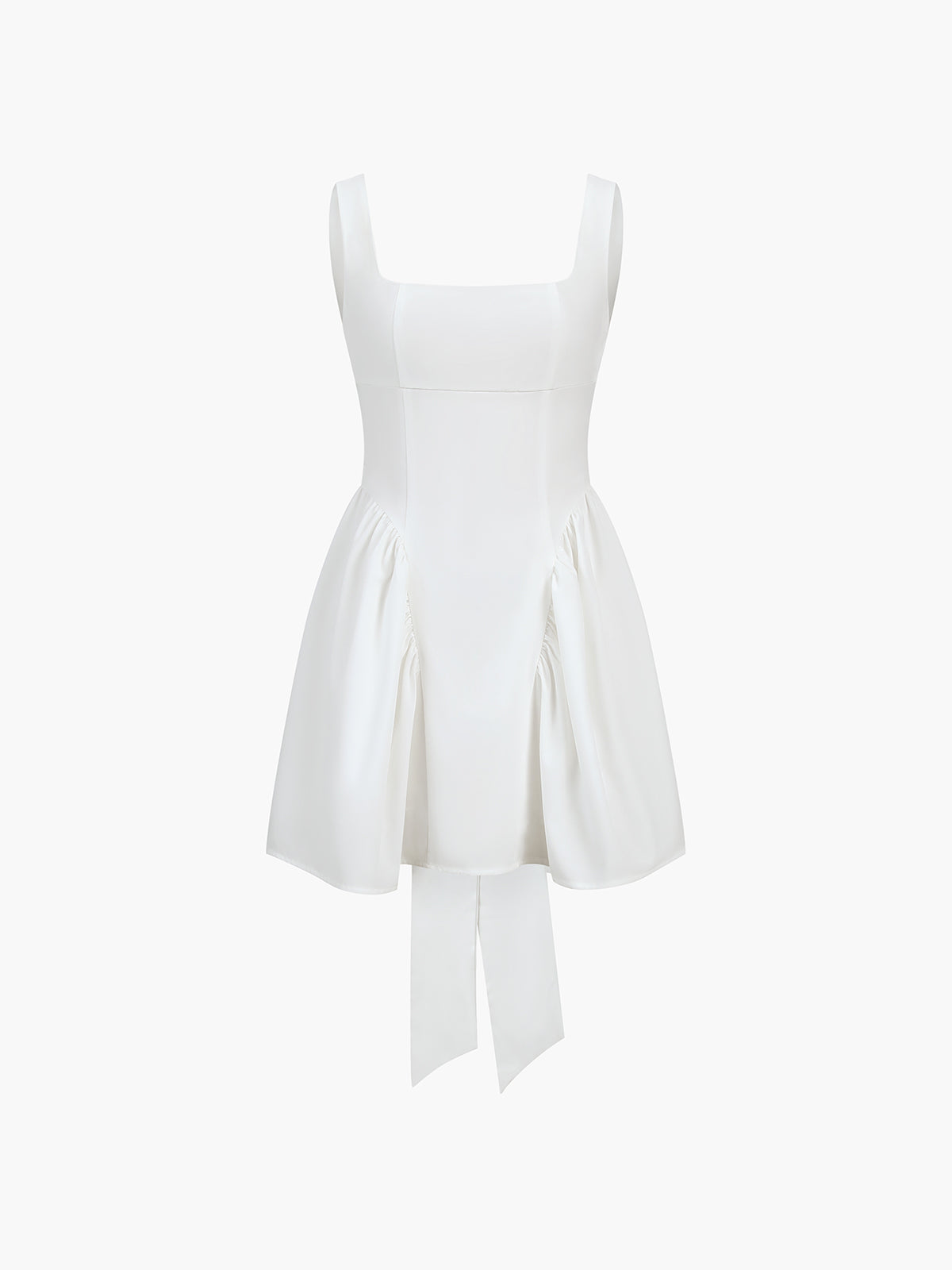 Sweet Whispers Bow-Back Mini Dress
