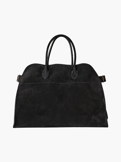 Timeless Elegance Suede Handbag