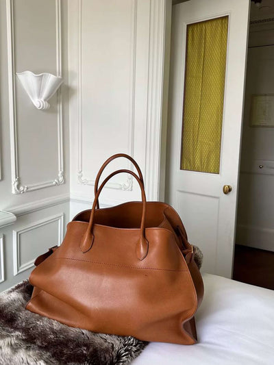 Timeless Elegance Suede Handbag