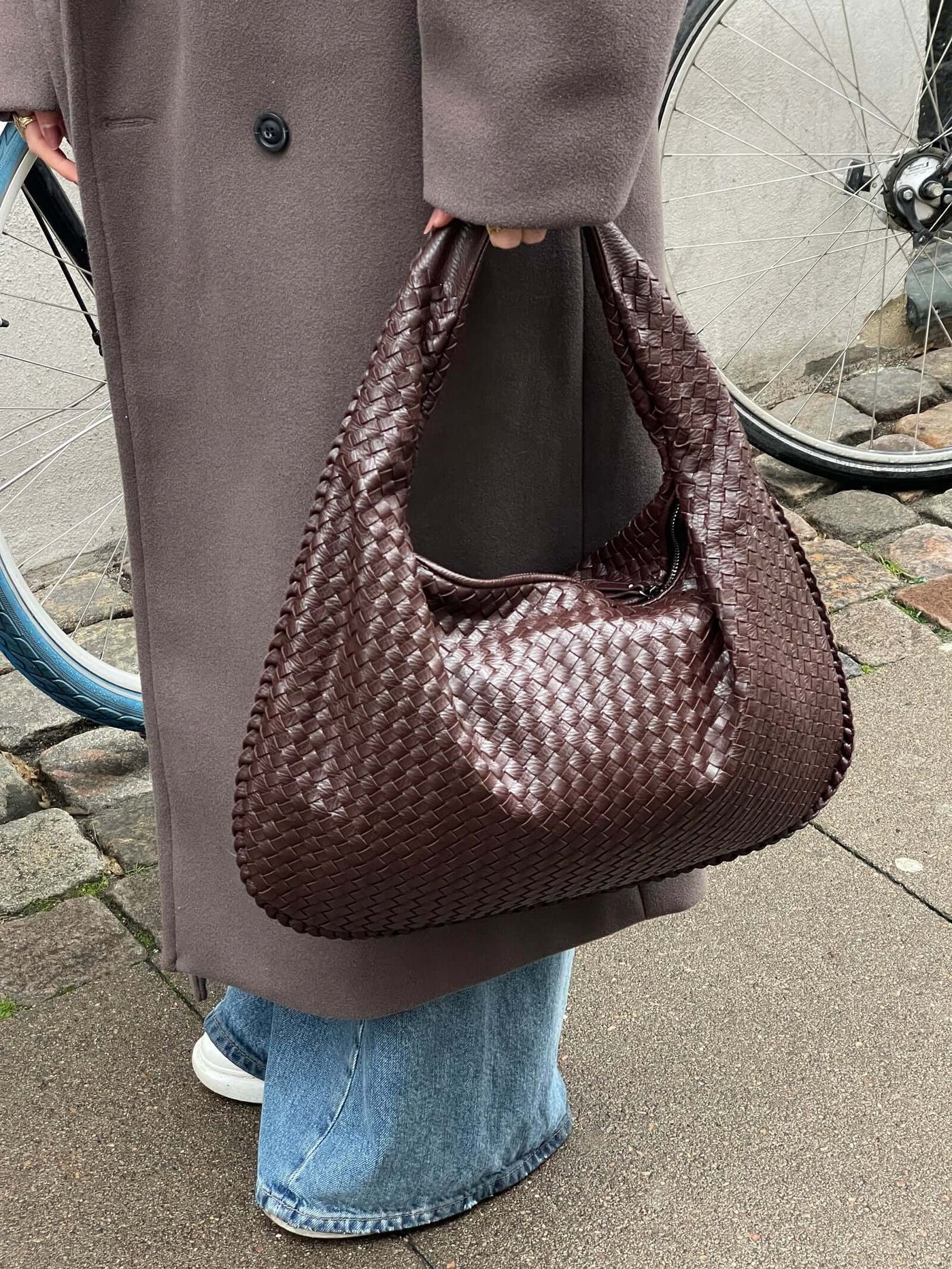 Timeless Woven Hobo Bag