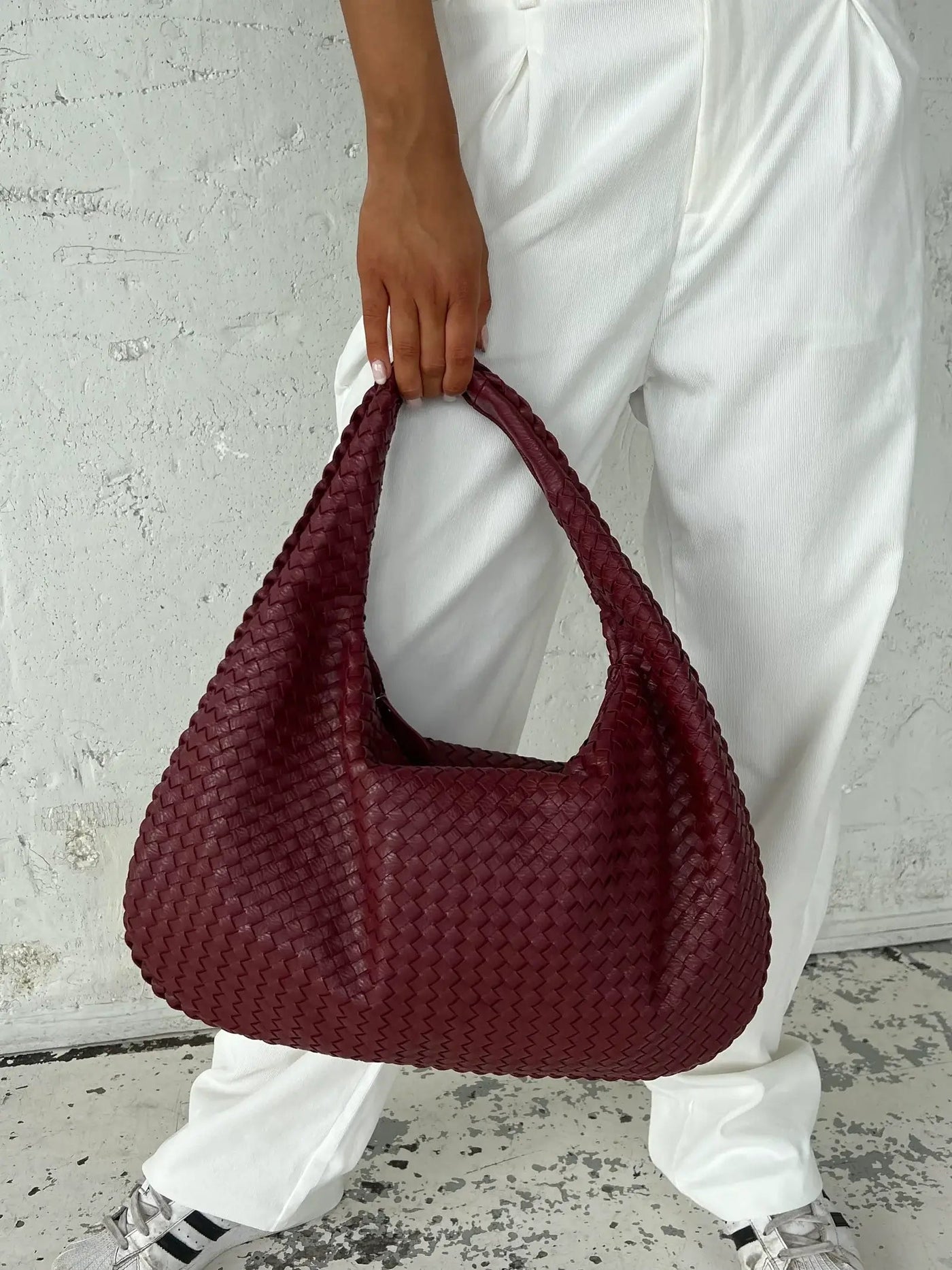 Timeless Woven Hobo Bag