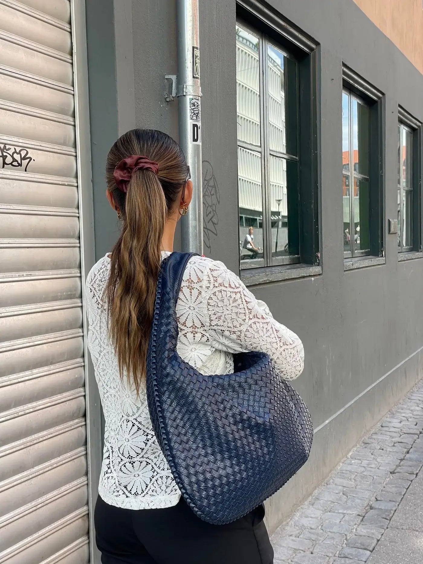 Timeless Woven Hobo Bag