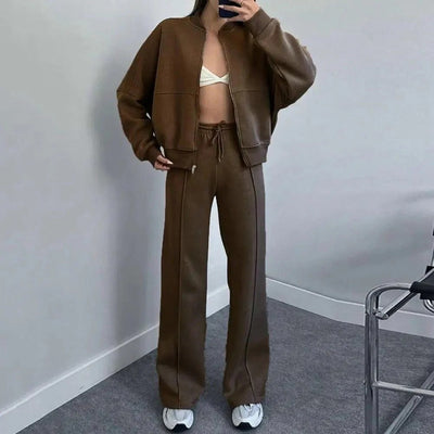 Urban Grace Drawstring Wide-Leg Set