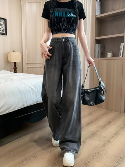 Urban Grace High Waist Wide Leg Jeans
