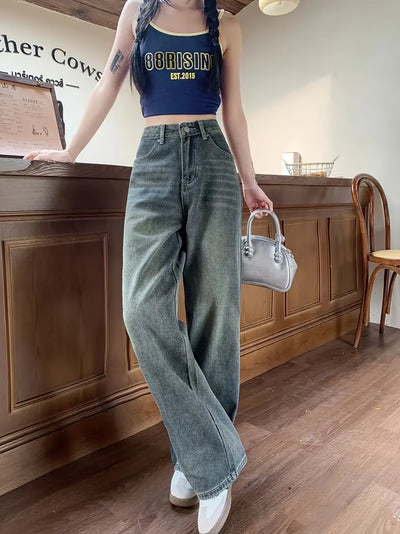 Urban Grace High Waist Wide Leg Jeans
