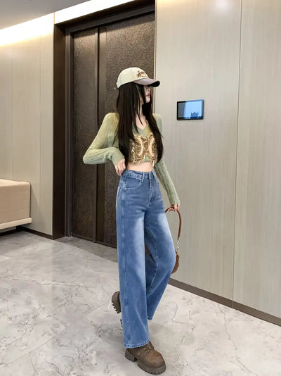 Urban Grace High Waist Wide Leg Jeans