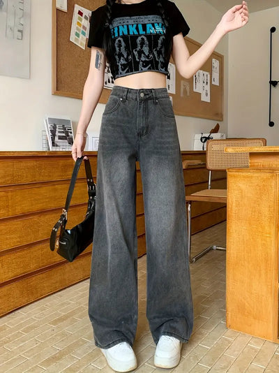 Urban Grace High Waist Wide Leg Jeans
