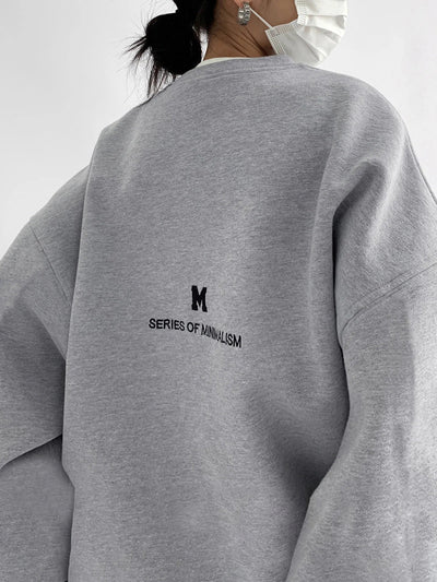 Urban Vibe Oversized Logo Sweatshirt