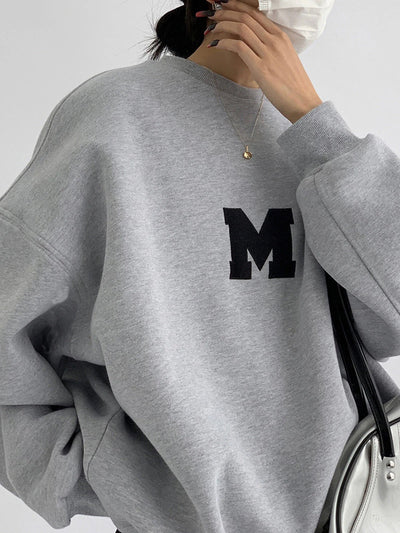 Urban Vibe Oversized Logo Sweatshirt