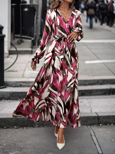 Urban Muse Brushstroke Maxi Dress