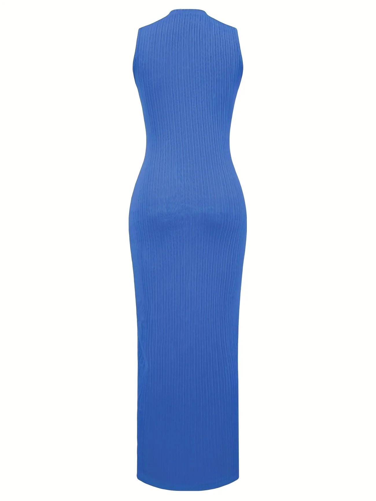 Urban Muse Sleeveless Ribbed Maxi Dress