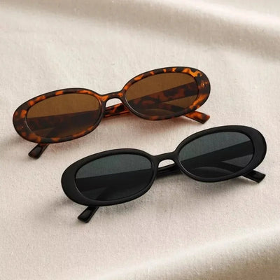 Vintage Allure Oval Sunglasses