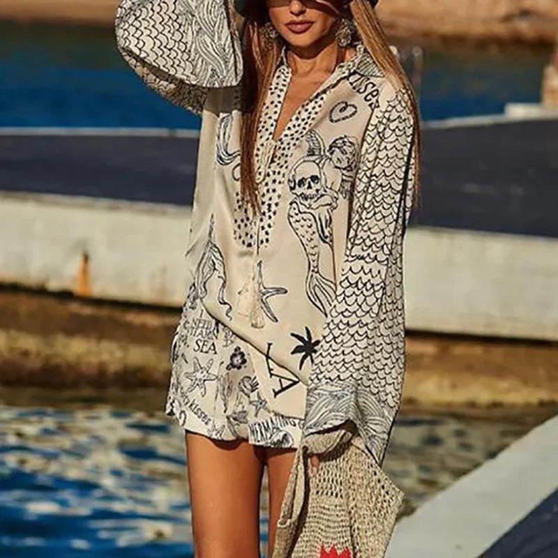Vitamin Sea Tunic Two-Piece Set