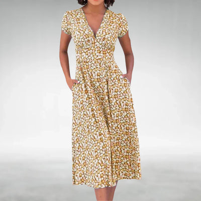 Whimsical Bloom Summer Dress