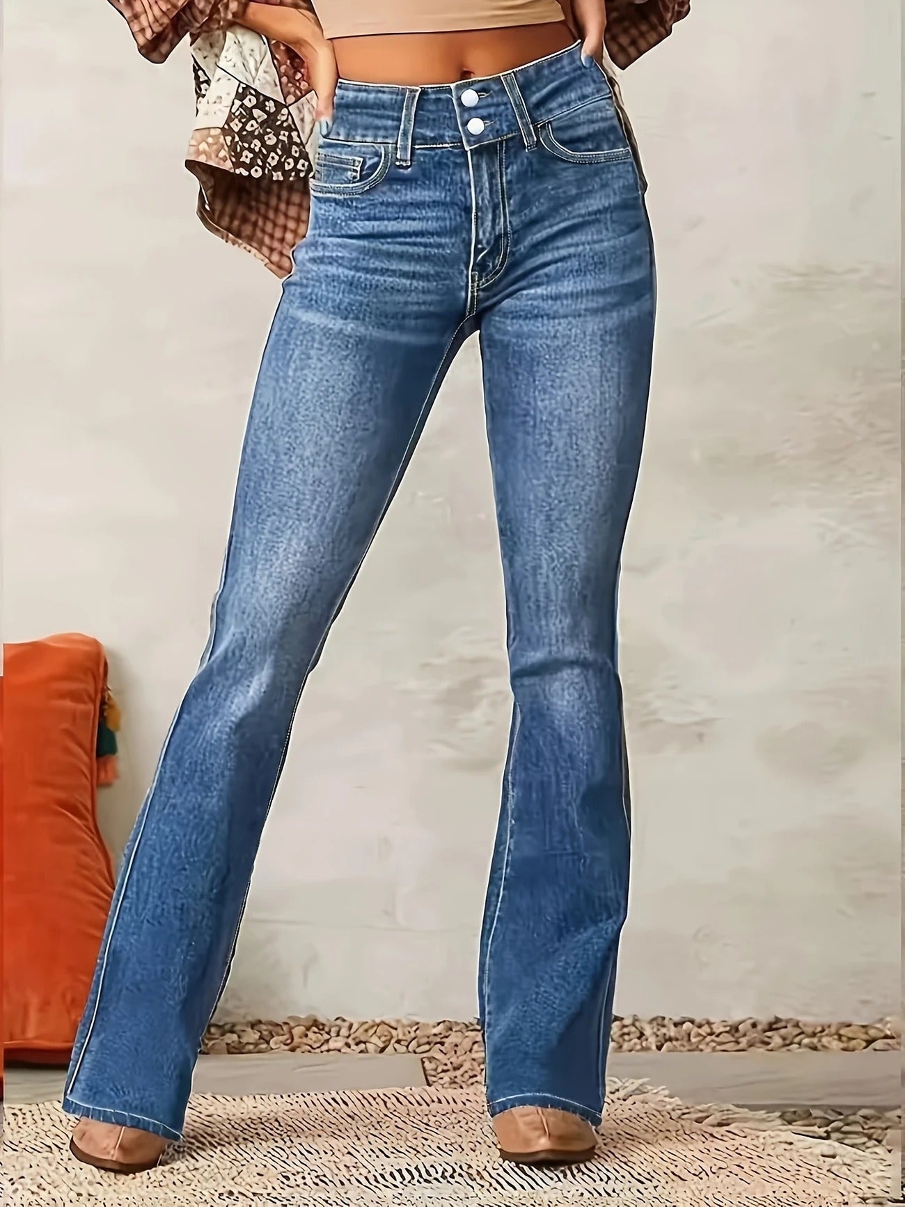 Wild Horizon High-Waist Flare Jeans