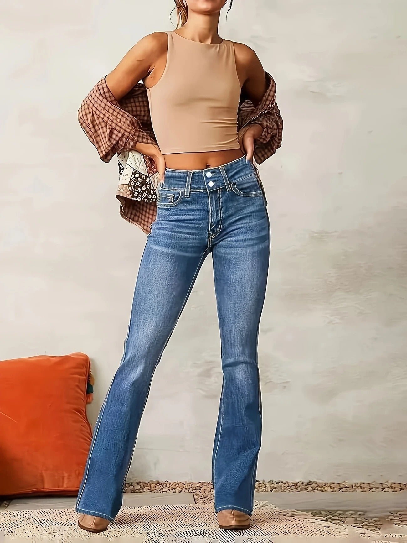 Wild Horizon High-Waist Flare Jeans