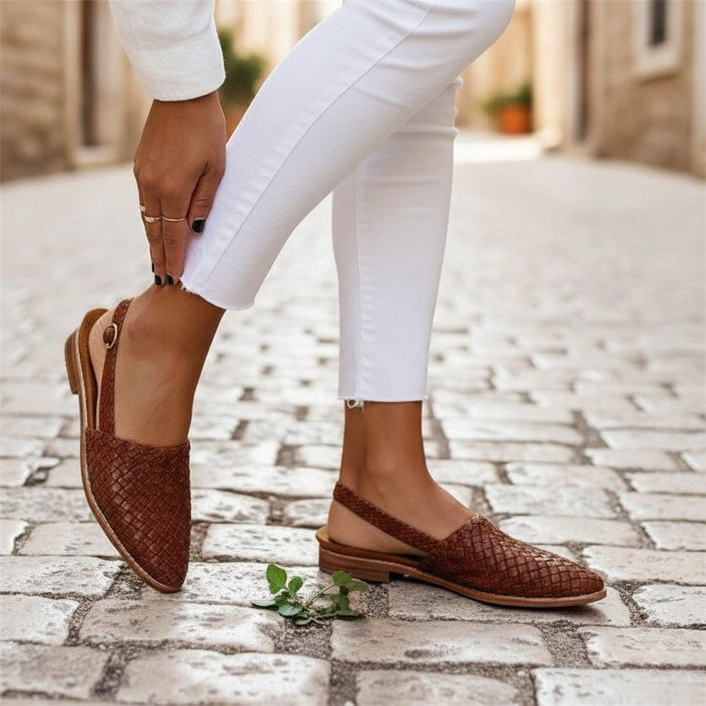 Elegant Woven Flats