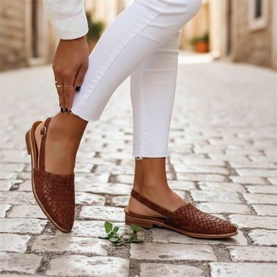 Elegant Woven Flats
