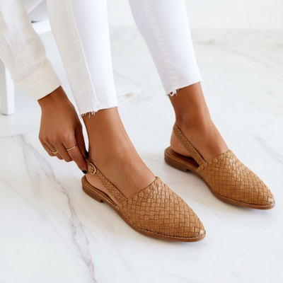 Elegant Woven Flats