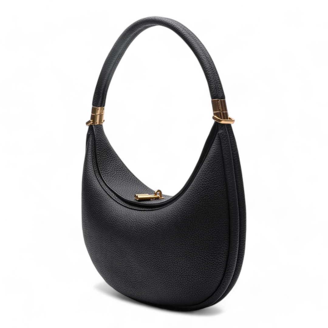 Stylish Crescent Leather Bag