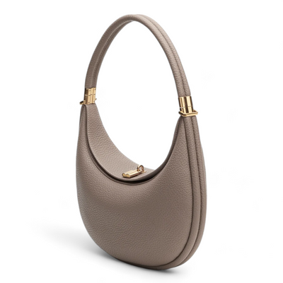 Stylish Crescent Leather Bag