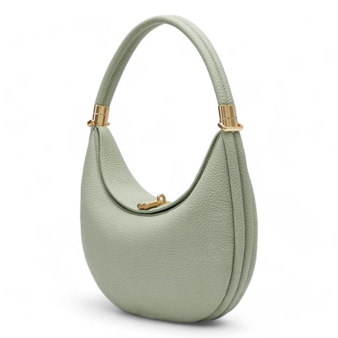 Stylish Crescent Leather Bag